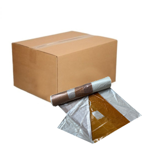 Bin bags - brown - 20 rolls