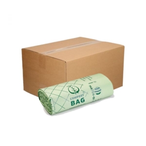 Compostable bin bags – 20 rolls